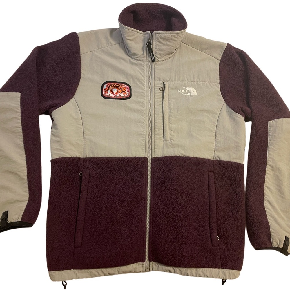 Northface Plum/Grey Denali Jacket: Khumbu Climbing School ALCF Edition